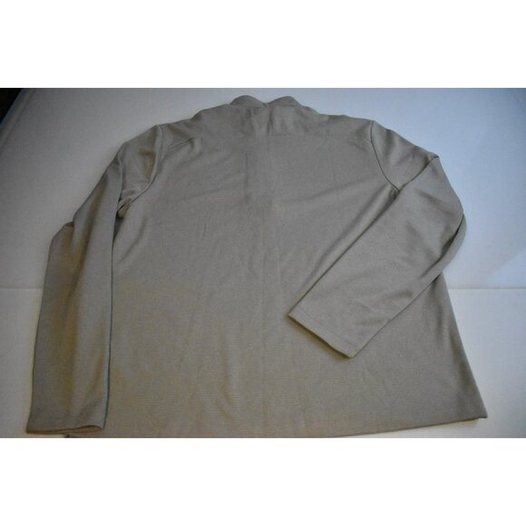 Callaway Golf Men's Med Pullover Quarter Zip Jacket Performance Grey Black - Picture 8 of 8